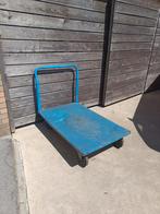 Transportkar magazijnwagen 450kg vervoeren L125B75 Pr45euro, Ophalen of Verzenden, Steekwagen
