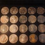 Différents aigles américains argentés, Envoi, Argent