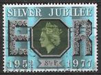 Groot-Brittannie 1977 - Yvert 829 - Zilveren Jubileum (ST), Postzegels en Munten, Verzenden, Gestempeld