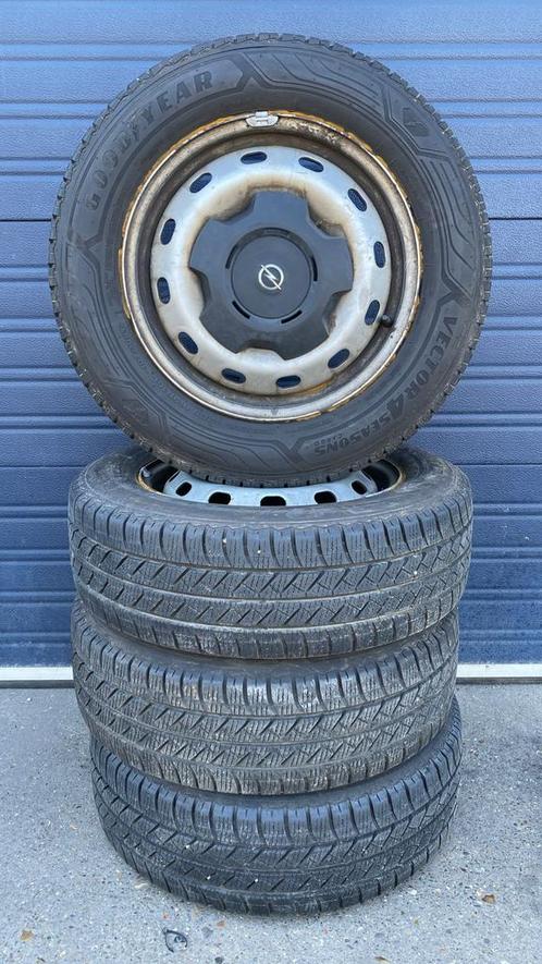 Opel Vivaro Trafic Primastar velgen 205-65-16 5x114.3 - Set, Auto-onderdelen, Banden en Velgen, Banden en Velgen, All Season, 16 inch