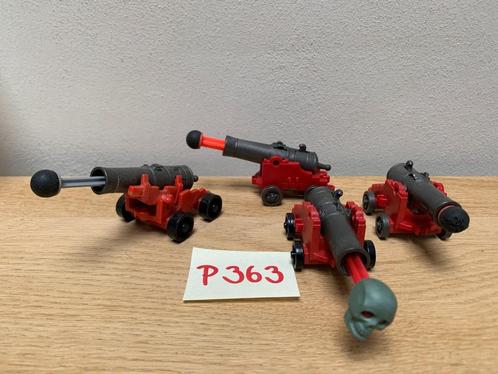 PLAYMOBIL P363: LOT 4 KANONNEN, Kinderen en Baby's, Speelgoed | Playmobil, Ophalen of Verzenden