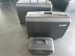 Koffers Delsey, Gebruikt, Hard kunststof, Slot, 45 tot 55 cm