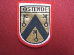 Oud vintage  Insigne Oostende West Vlaanderen, Verzenden, Overige soorten, Embleem of Badge