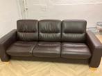 Stressless 3-zit zetel met alle 3 relax, Ophalen, Driepersoons, Zo goed als nieuw, Rechte bank