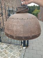 Plafondlamp industriël, Ophalen
