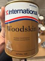 International woodskin teakkleurige vernis 0,75liter, Ophalen of Verzenden, Nieuw, Verven
