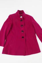 FUSHIA / Paarse korte mantel d'Auvry 42, Vêtements | Femmes, Vestes | Hiver, Taille 42/44 (L), Enlèvement ou Envoi, Comme neuf