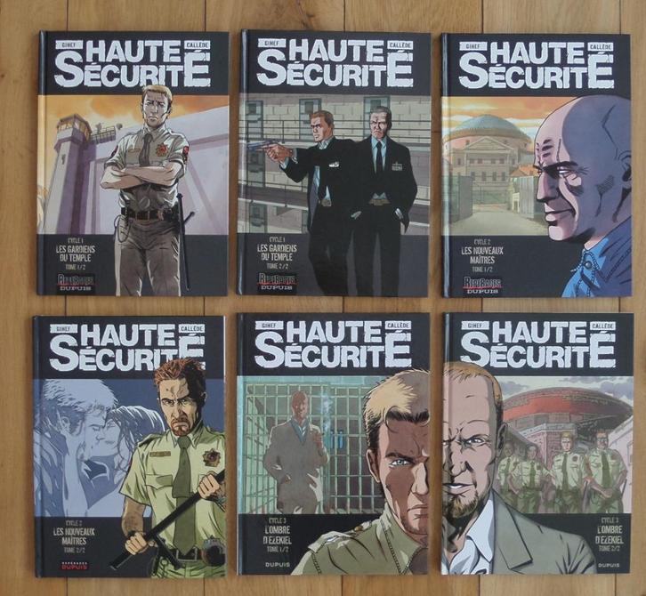 Haute sécurité, Callède , Gihef, BD, EO, Dupuis, Boeken, Stripverhalen, Gelezen, Complete serie of reeks, Ophalen