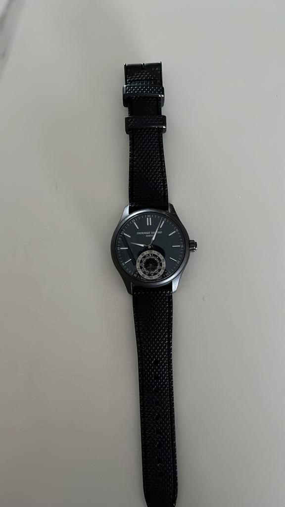 Frederique constant Horloge, Handtassen en Accessoires, Horloges | Heren, Zo goed als nieuw, Polshorloge, Overige merken, Overige materialen