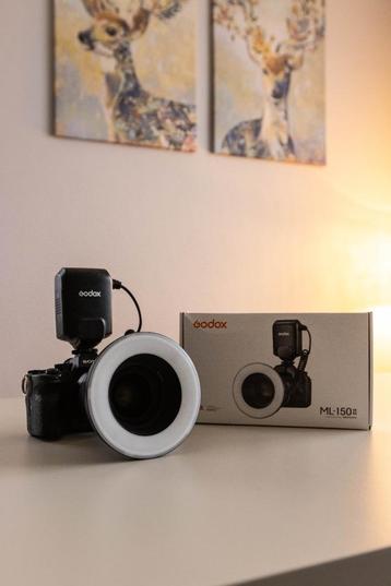 Godox ML-150 II Flash annulaire macro, Enlèvement, Neuf, Autres marques