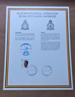 Salon international de l'aéronautique FDB de Beauvechain 199, Photo ou Poster, Armée de l'air, Enlèvement ou Envoi