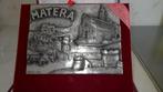 Tin afbeelding van de stad Matera( sassi)  Italie, Ophalen of Verzenden