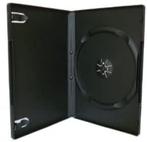 Boitier noir vide standard pour 1 DVD., Comme neuf, Boîtiers pour DVD, Tous les âges, Enlèvement ou Envoi