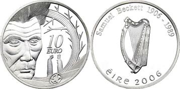 Ierland 10 euro Samuel Beckett 2006 Zilver 925/1000 beschikbaar voor biedingen