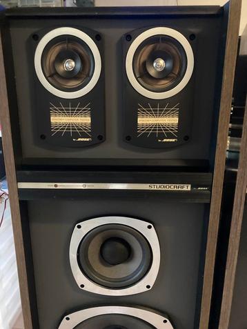 STUDIOCRAFT BY BOSE VINTAGE SPEAKERS IN TOPCONDITIE! beschikbaar voor biedingen