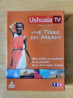 Coffret DVD Ushuaia TV – Une Terre, des Paradis (4 DVD), Comme neuf, Enlèvement, Tous les âges, Coffret
