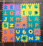 Puzzelmat speelmat cijfers en letters, Ophalen, Zo goed als nieuw
