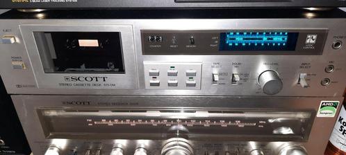 Scott cassettedeck 675 dm met handleiding, Audio, Tv en Foto, Cassettedecks, Ophalen