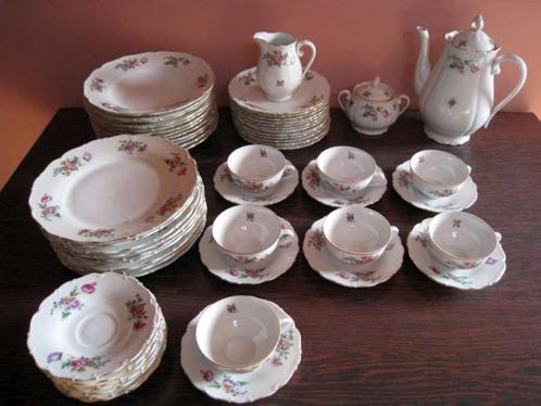 Servies, 57 stuks, Made in Czechoslovakia 1792, Antiek en Kunst, Antiek | Servies los, Ophalen of Verzenden