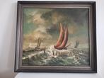 D. F. Spiron - olieverf schilderij op doek - Zeezicht, Ophalen