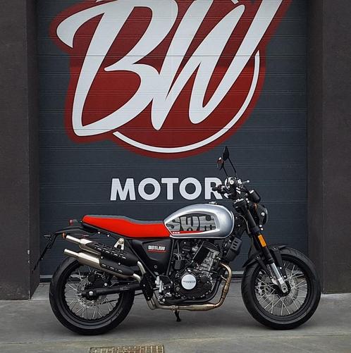 SWM Outlaw 125 SELL OUT @BW Motors Mechelen, Motoren, Motoren | Overige merken, Bedrijf, Naked bike, 11 kW of minder, 1 cilinder