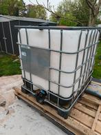 IBC 1000l gebruikt voor regenwater, Tuin en Terras, Regentonnen, 150 liter of meer, Ophalen, Gebruikt, Kunststof