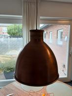 Koperen hanglamp met hout 42 cm rond 20 euro !!!, Ophalen, Zo goed als nieuw, Hout