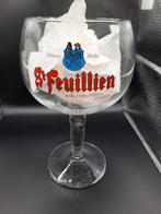 Set de 4 verres St Feuillien, Collections, Comme neuf, Autres marques, Enlèvement ou Envoi, Verre ou Verres