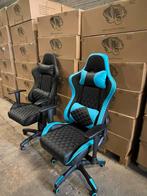 Chaise gaming MBS Luxury Pro Gamer, Maison & Meubles, Neuf, Enlèvement ou Envoi, Chaise de bureau de gaming, Bleu