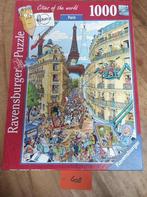 paris cities of the world, Ophalen of Verzenden, 500 t/m 1500 stukjes, Gebruikt, Legpuzzel