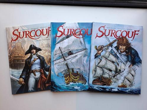 SURCOUF TOMES 1 à 3 TRES BON ETAT REED, Boeken, Stripverhalen, Zo goed als nieuw, Complete serie of reeks, Ophalen of Verzenden