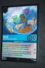 Disney Lorcana Alice , 2/P3-FR-9 , foil kaart ( blinkend ), Verzamelen, Ophalen of Verzenden, Overige figuren, Nieuw, Overige typen