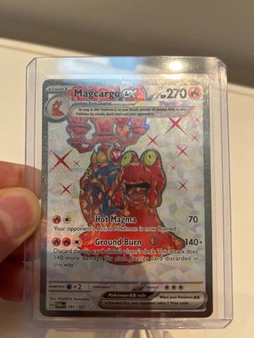 Pokemon magcargo ex beschikbaar voor biedingen