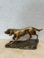 Antieke massieve bronzen hond, Antiek en Kunst, Ophalen