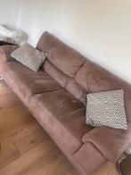 Set zetel 2 + 3 zit taupe bruin, Huis en Inrichting, Zetels | Zetels, Ophalen, Modern klassiek landelijk strak casual tijdloos