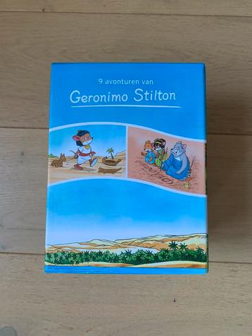 9 boeken over de avonturen van Geronimo Stilton beschikbaar voor biedingen