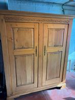 Grote houten kast, Antiek en Kunst, Ophalen