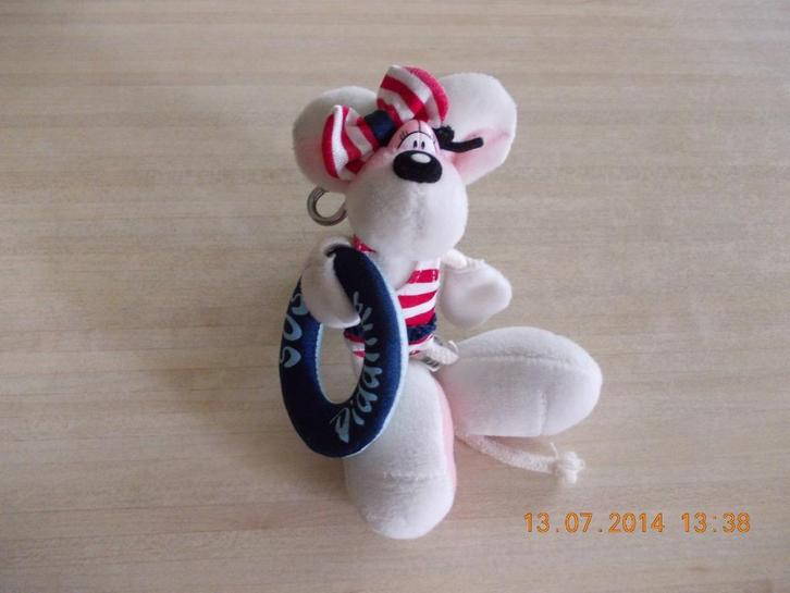 Knuffels Didlina met sleutelhanger.  3x.  NIEUW., Kinderen en Baby's, Speelgoed | Knuffels en Pluche, Nieuw, Overige typen, Ophalen of Verzenden