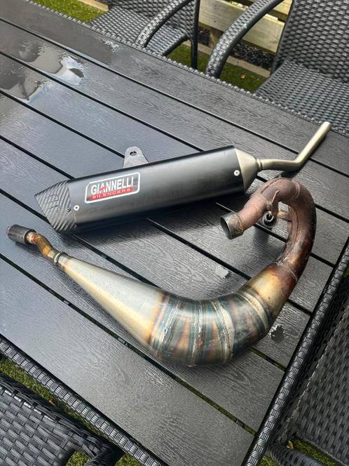 Giannelli 50/70 AM6 Uitlaat | Compleet, Fietsen en Brommers, Brommers | Tuning en Styling, Zo goed als nieuw, Ophalen of Verzenden