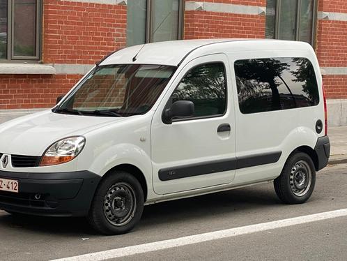 Renault Kangoo, bedrijfswagen, wit, getinte achterruiten, Auto's, Bestelwagens en Lichte vracht, Particulier, ABS, Airbags, Alarm