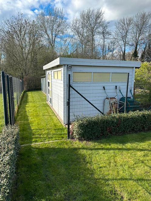 Houten tuinhuis te koop 3 m op 5m, Jardin & Terrasse, Abris de jardin, Abri de jardin, Bois, Enlèvement