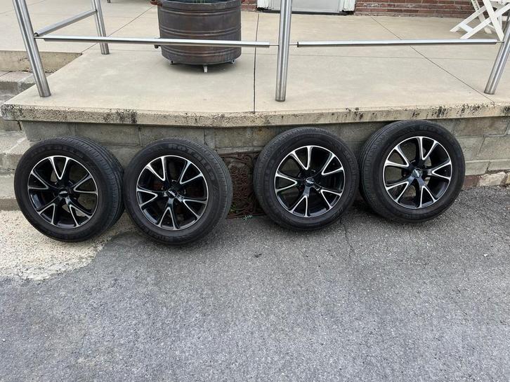 16 inch velgen met band 5x100, Auto-onderdelen, Banden en Velgen, Band(en), 16 inch, Personenwagen, Ophalen