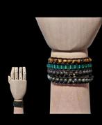 KRALENARMBAND VAN KOKOSHOUT, Overige kleuren, Nieuw, Ophalen of Verzenden, Met bedels of kralen