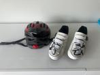 Fietshelm en fietsschoenen, Ophalen, Zo goed als nieuw
