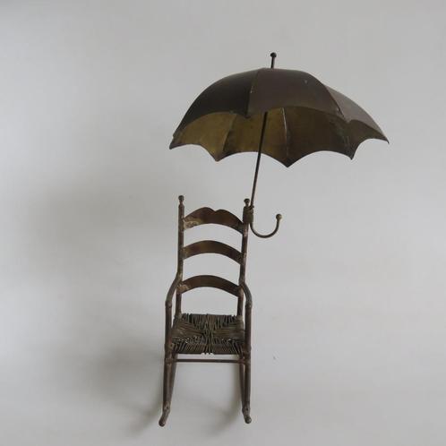 Sculpture vintage de chaise à bascule Daniel D'Haeseleer des, Antiquités & Art, Curiosités & Brocante, Enlèvement ou Envoi