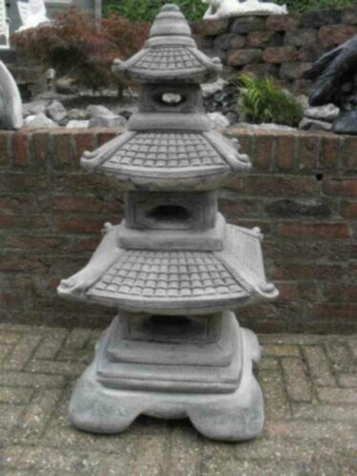 Pagode 3 Daks vandaag geen €140,- maar €99,-, Tuin en Terras, Tuinbeelden, Nieuw, Overige typen, Beton, Ophalen