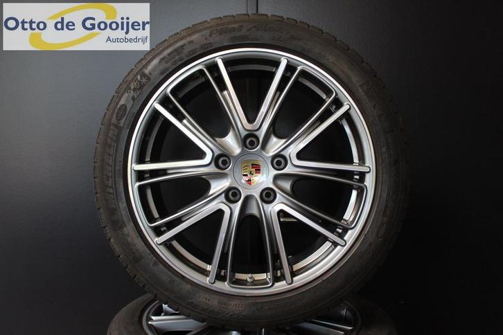 Originele Porsche Panamera Velgen 20 Inch Winterbanden 6MM, Auto-onderdelen, Banden en Velgen, Banden en Velgen, Winterbanden