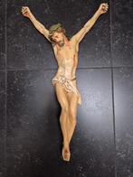 Christi Corpus hangende christus (kruis) 60 cm plaaster 1930, Antiek en Kunst, Ophalen