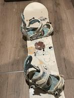Snowboard Ride (female) 150cm + bindingen + draagzak Nitro, Ophalen of Verzenden, Zo goed als nieuw, Bindingen
