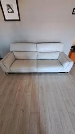 Handgemaakte leren bank relaxfauteuil, Ophalen of Verzenden, Zo goed als nieuw, Leer